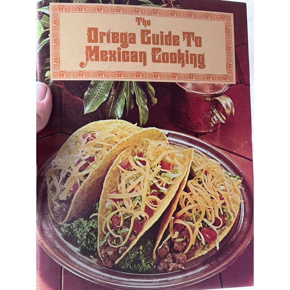 Vintage Unisex Ortega Guide To Mexican Cooking OS Multi